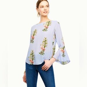 🌸Ann Taylor madeleine Marx designs pelican print top